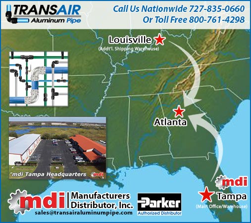 Atlanta Transair Aluminum Pipe