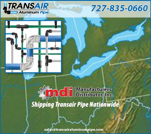 Detroit Transair Aluminum Pipe