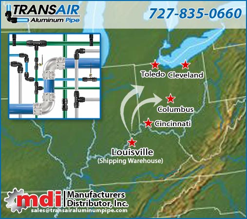 Ohio Transair Aluminum Pipe